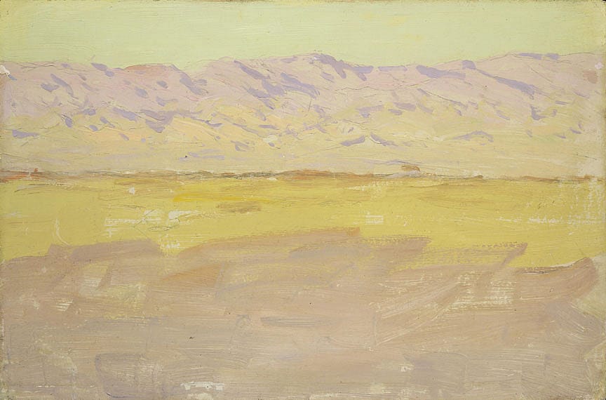 Untitled (landscape sketch)