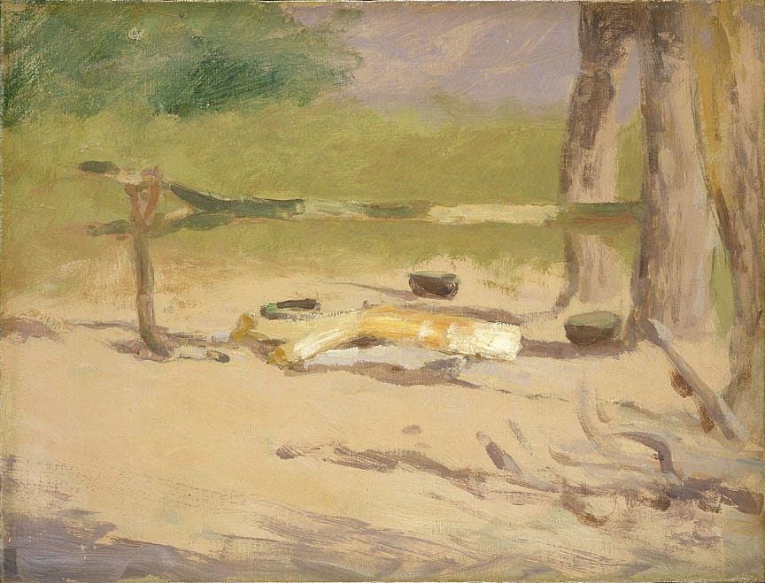 Untitled (sketch of campfire)