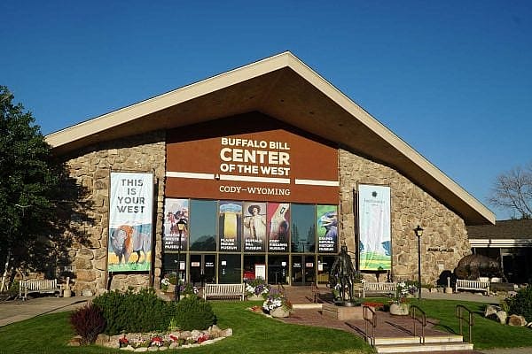 BBCW-2022 Buffalo Bill Center of the West, front facade, 2022.