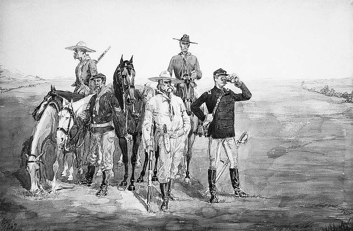 Army Scouts on Patrol