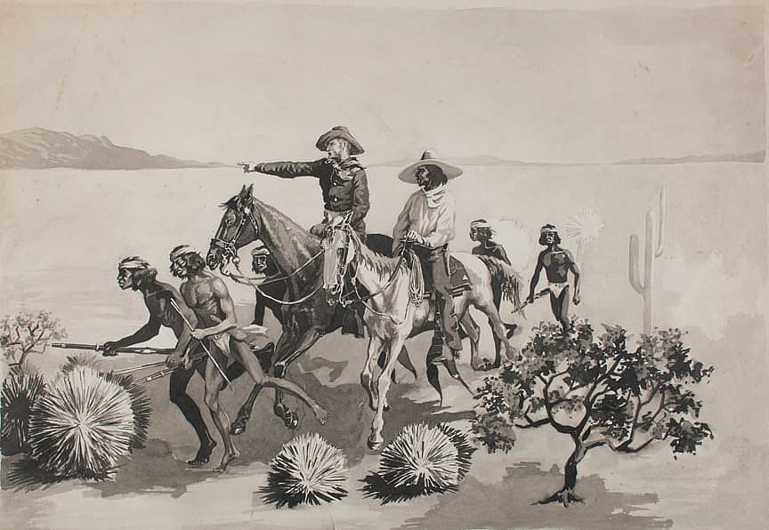 Apache Scouts on Geronimo