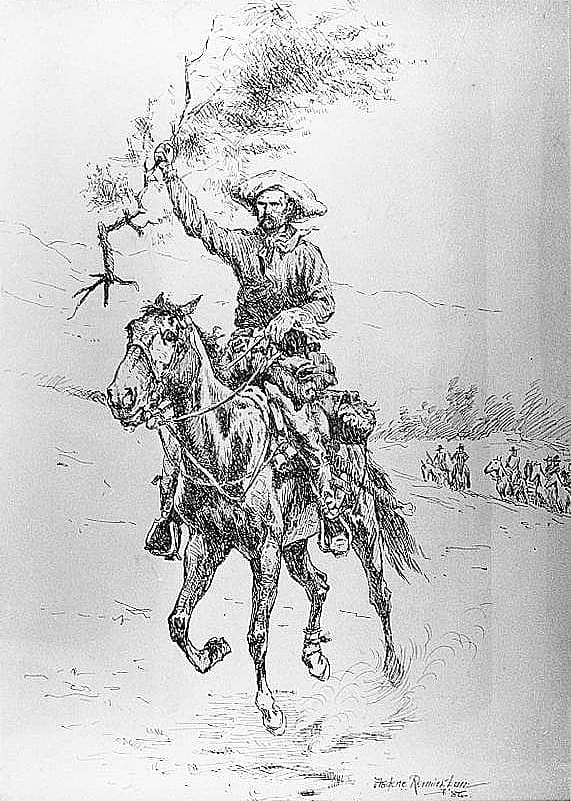 The Flag of Truce in the Indian War