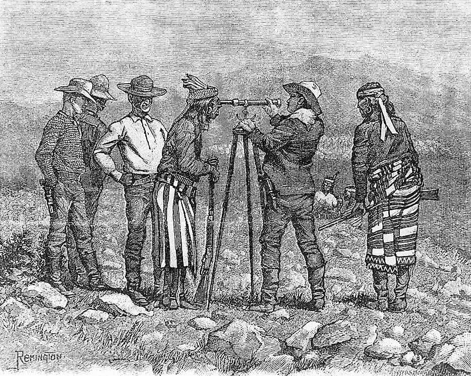 Hostin Kar Uses a Telescope