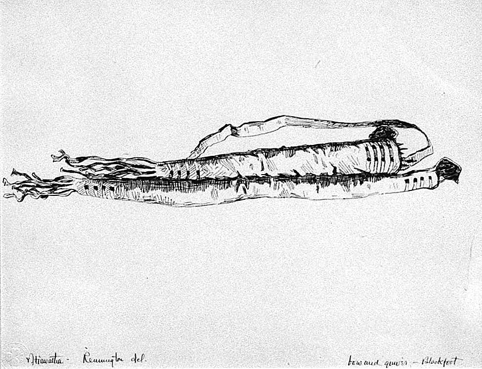 Bow and Quiver, Blackfoot