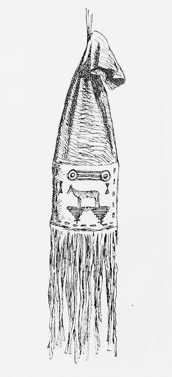 Fire-Bag, Blackfoot or Shoshone