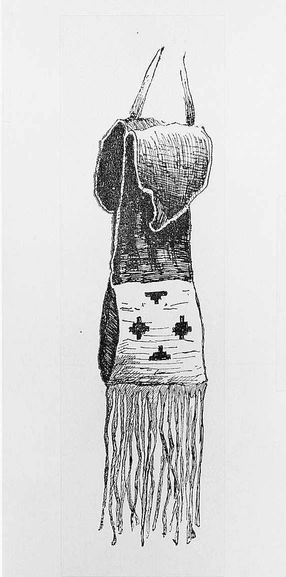 Fire-Bag of Crowfoot, Head Chief of Blackfeet