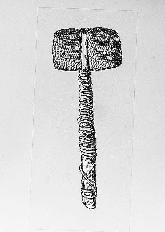 Grooved Stone Axe