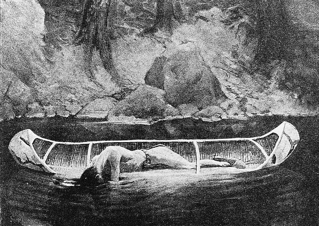 Sideways Fell into the River, Plunged beneath the Sluggish Water