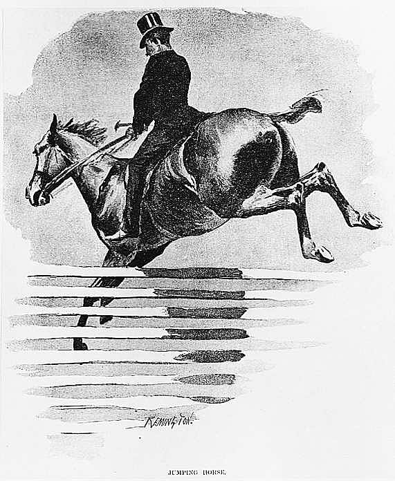 Jumping Horse