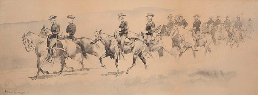 Cavalry on the March