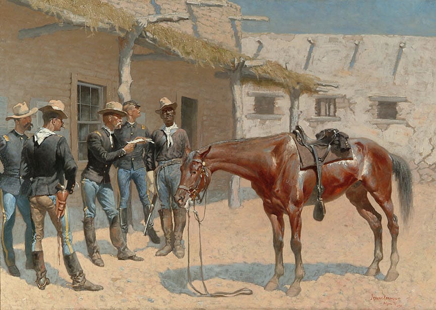 Arrival of a Courier