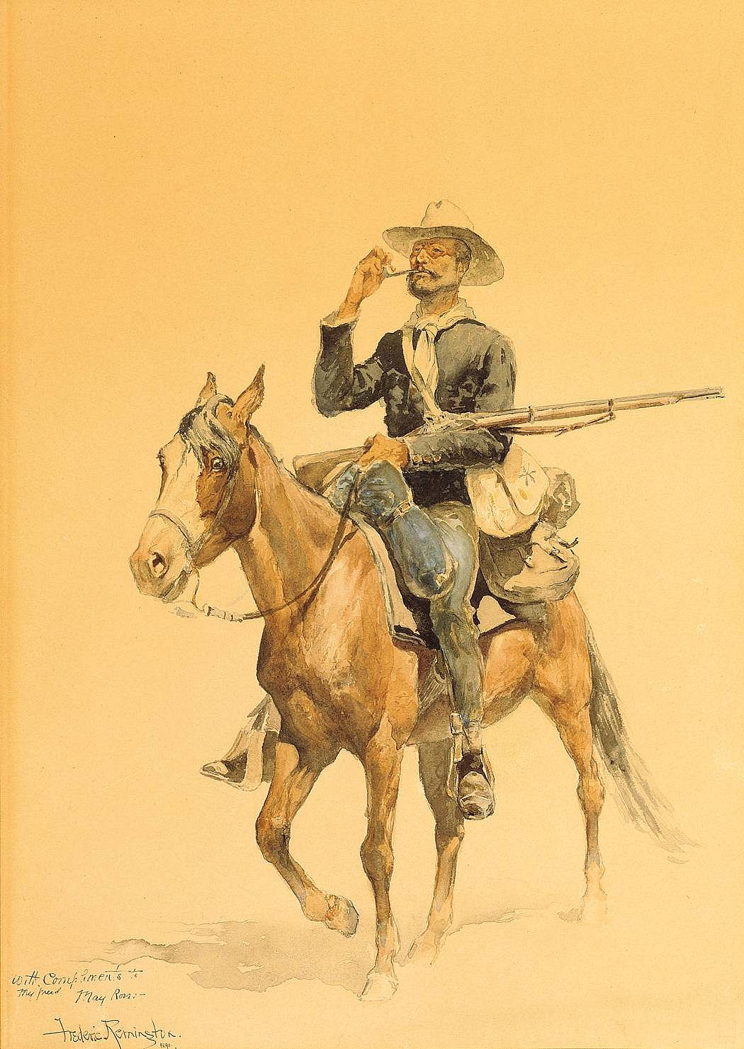 A Mounted Infantryman