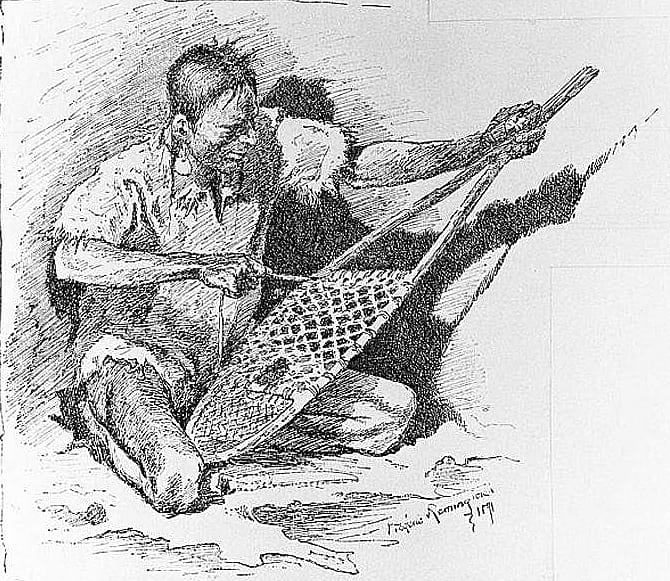Making the Snow-Shoe
