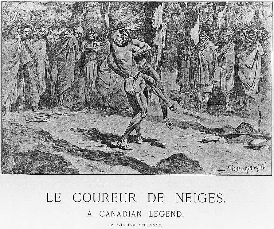 Untitled ("Le Coureur de Neiges,"), 1891-1892