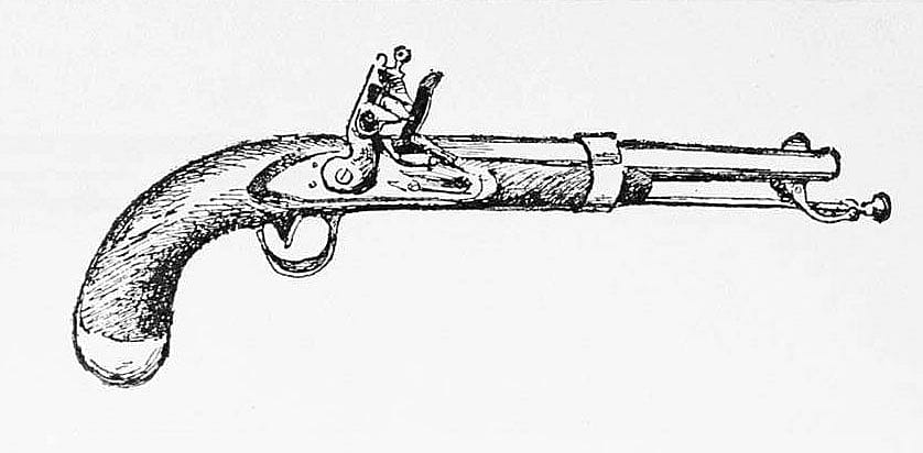 Flint-Lock Pistol