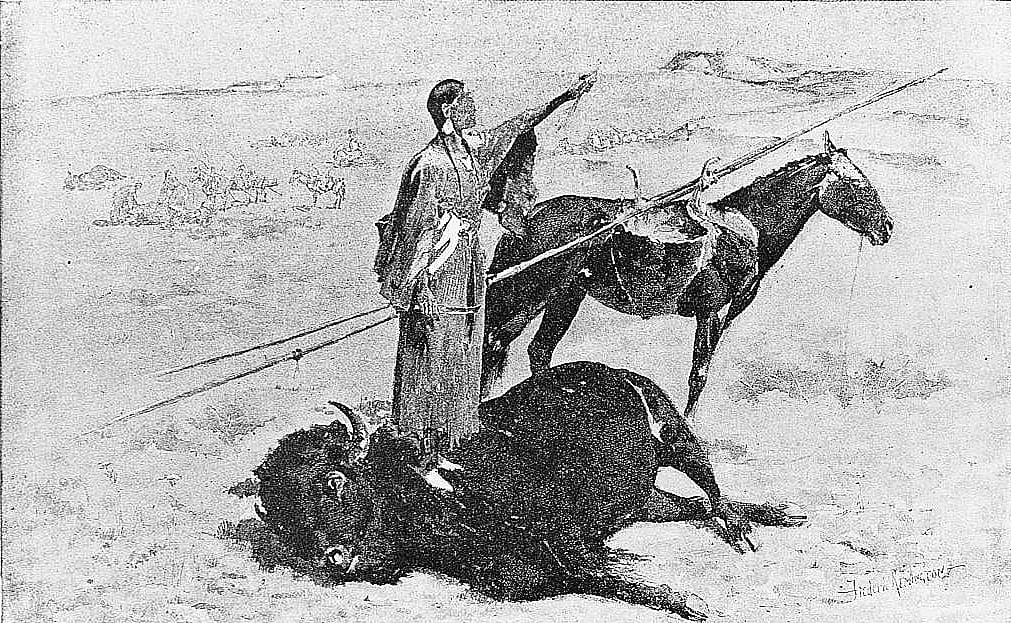 "Riding up to Him, I Found Him in the Act of Drawing out an Arrow"
