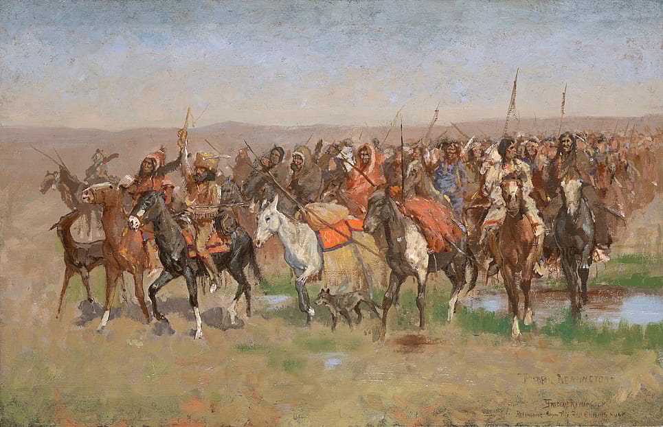 The Return from the Fall Buffalo Hunt