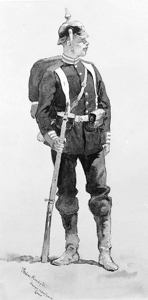 Infantry Private of the Guard