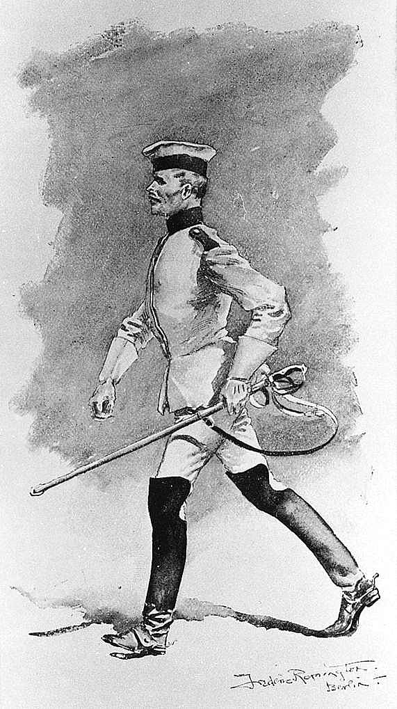 Cuirassier on Staff Duty