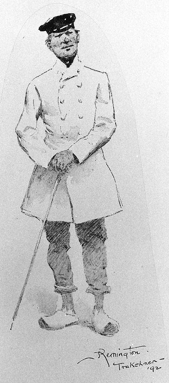 German Peasant, East Prussia, 1892