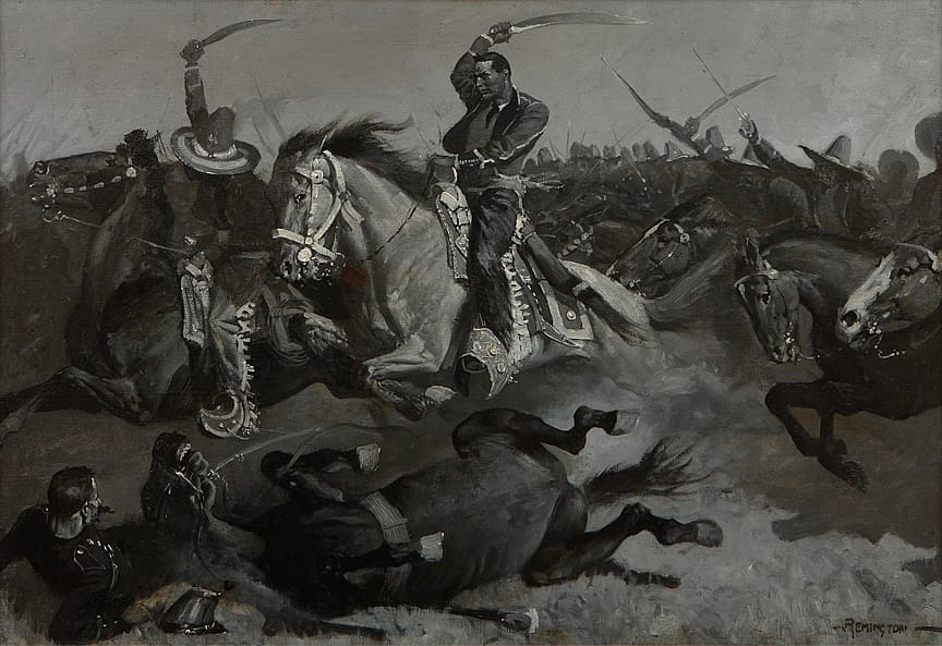 "Down Go Horses and Men"