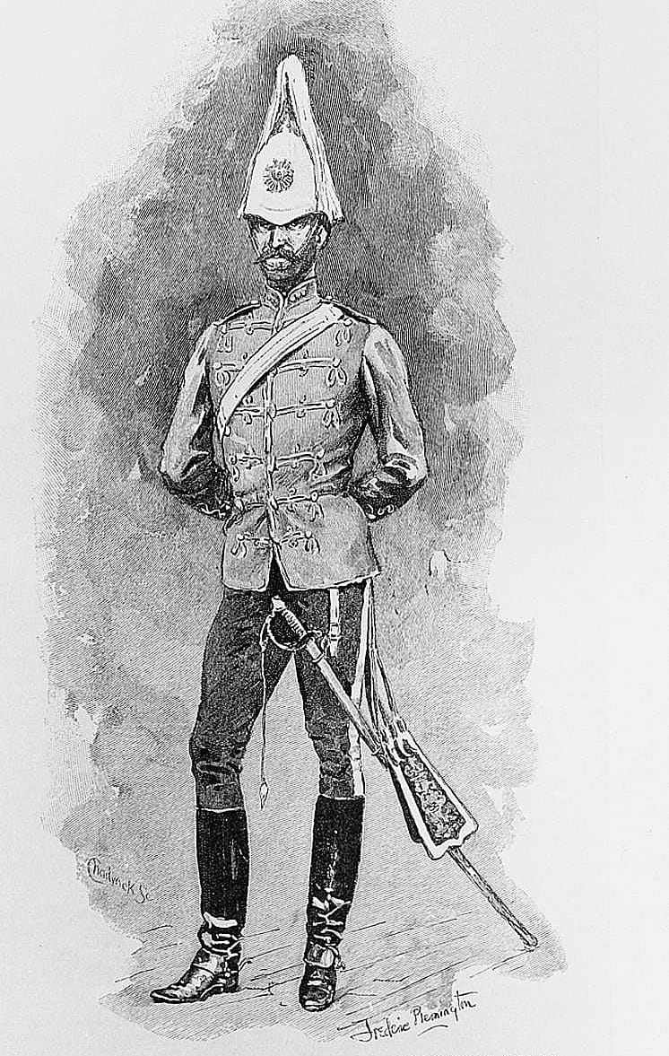 Officer of the Mounted Police in Full-Dress