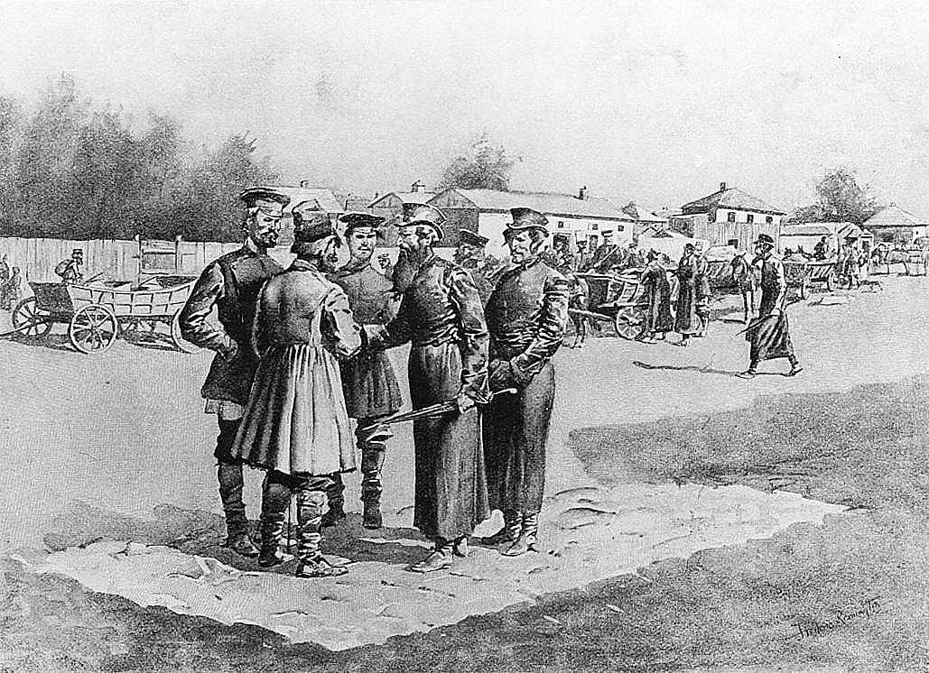 Jews at a Peasant Market