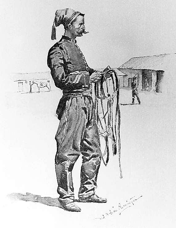 A Remount Soldier