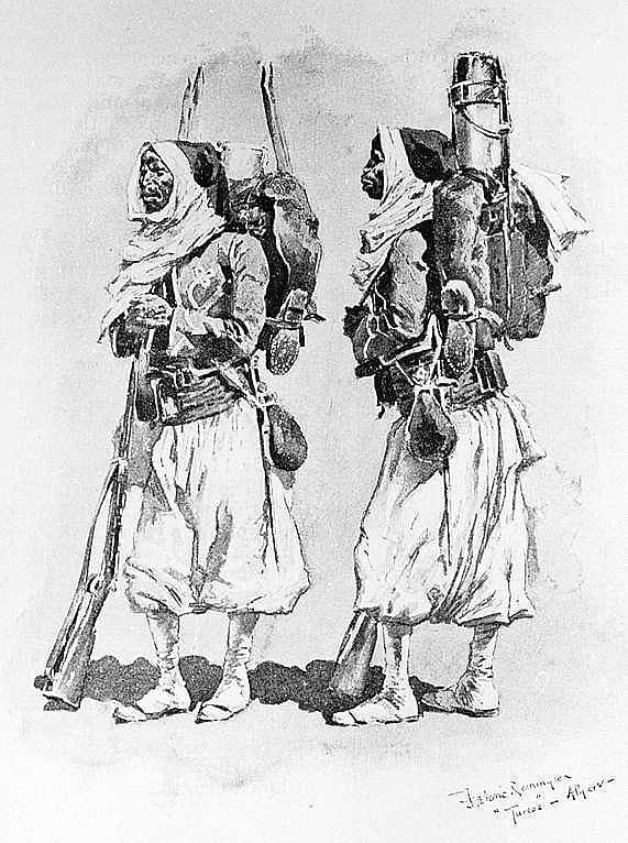 Turcos, Algeria