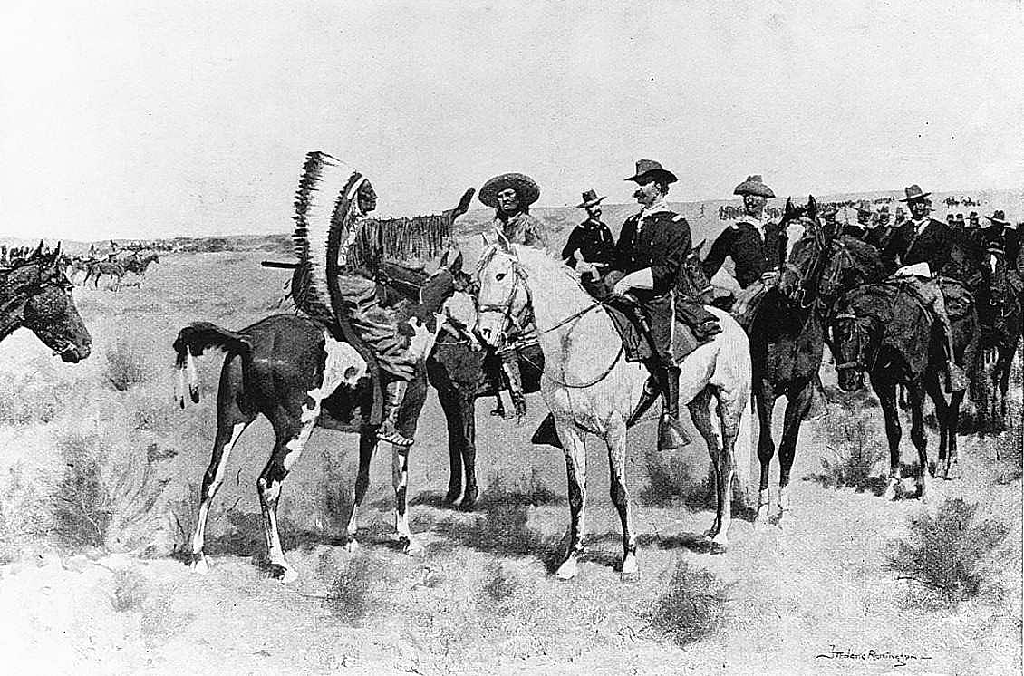Meeting Between the Sioux