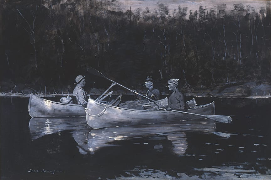"Down the River on a Golden Morning"