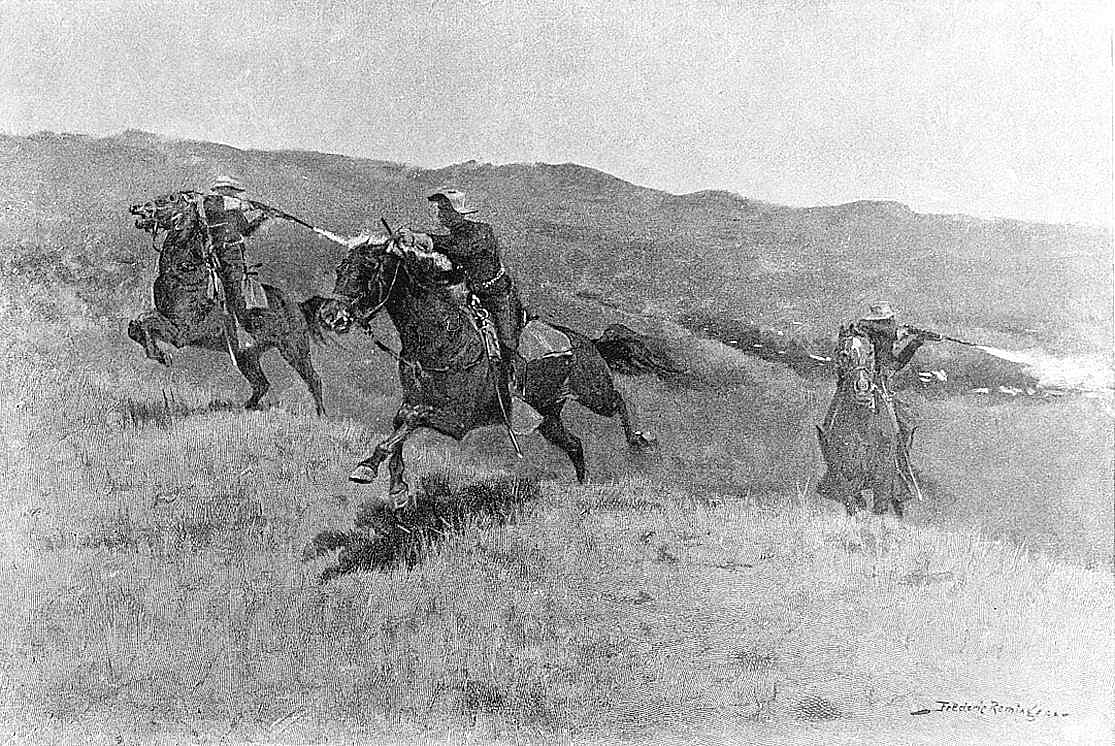 The Attack on the Cossack Posts