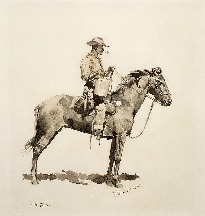 The Cavalry Cook with Water