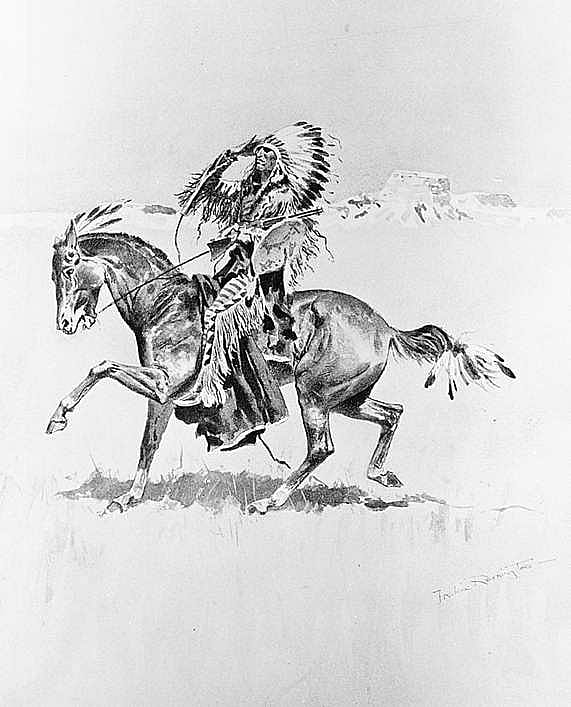 A Cheyenne Warrior
