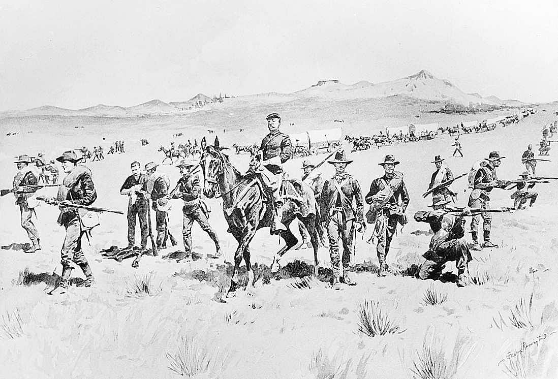 Protecting a Wagon Train