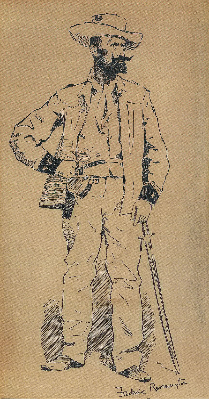 Type of the Spanish Officer in Cuba