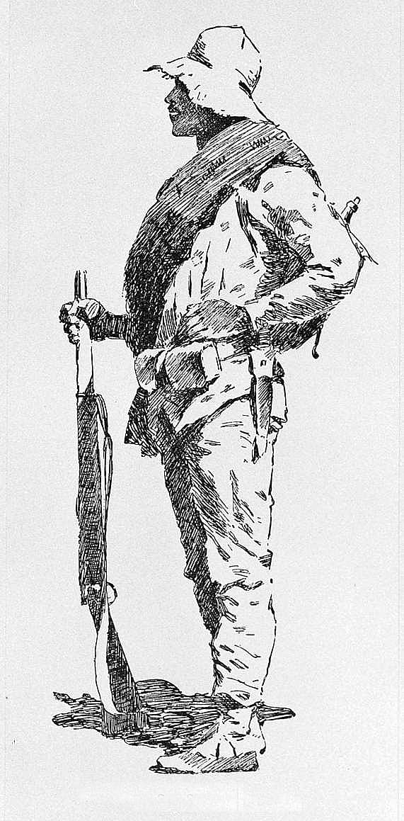 Type of the Spanish Soldier in Cuba