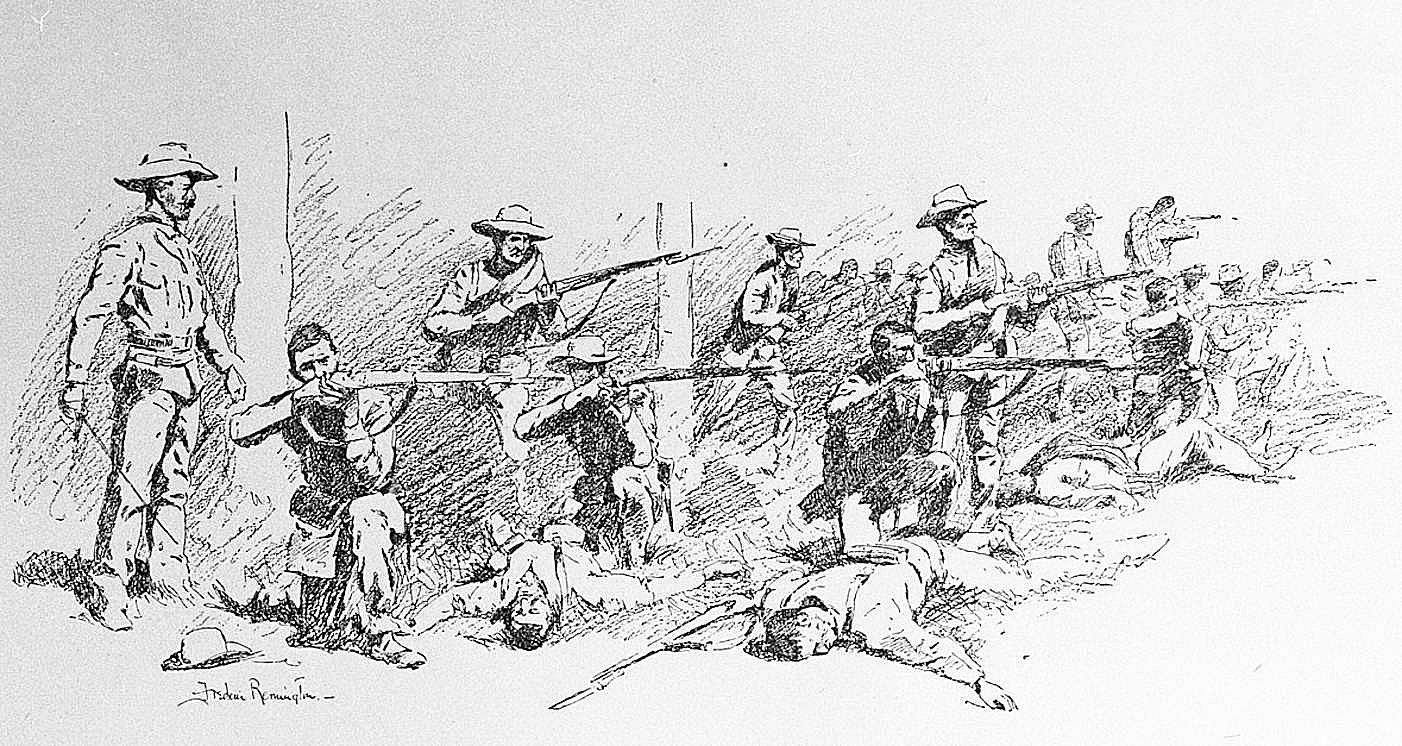 Spanish Troops in Action