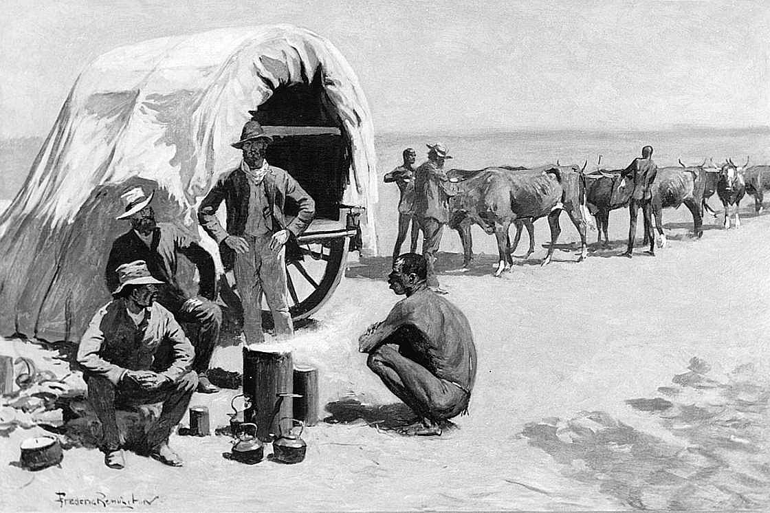 Boers in Camp