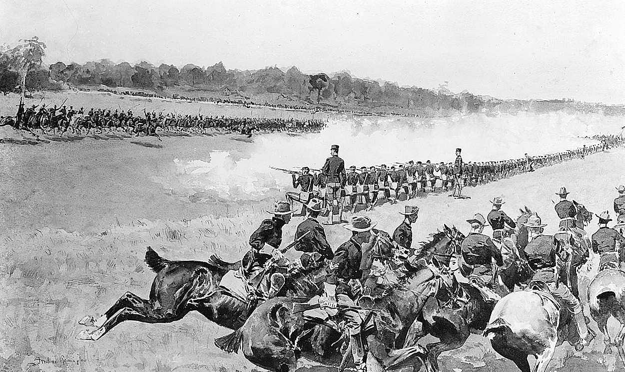 A Cavalry Charge--Squadron A