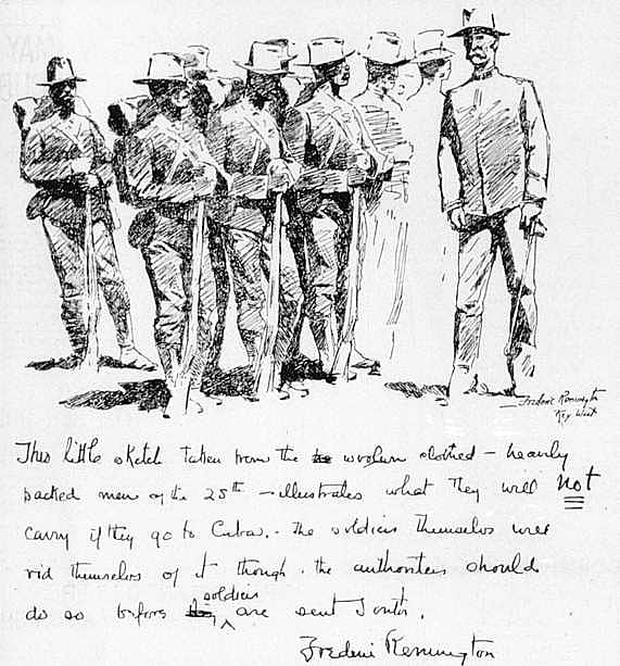Untitled (soldiers in woolen clothing)