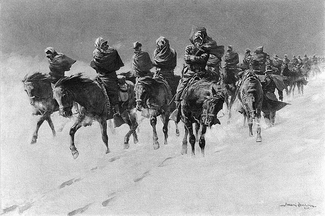 ". . . The Thermometer from Ten to Thirty-Three Degrees below Zero, and a Blizzard Raging More Than Half the Time"