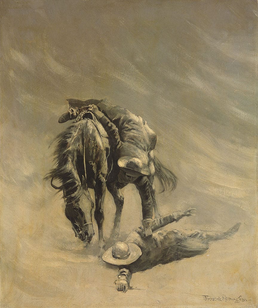 "Leaned Down from the Saddle and Turned It Over"