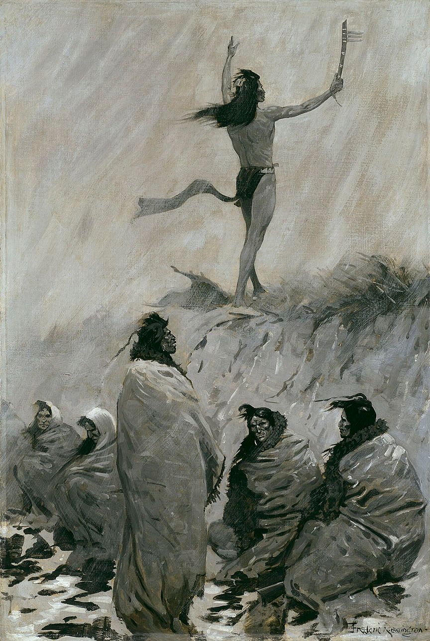 The Fire Eater Raised His Arms to the Thunder Bird