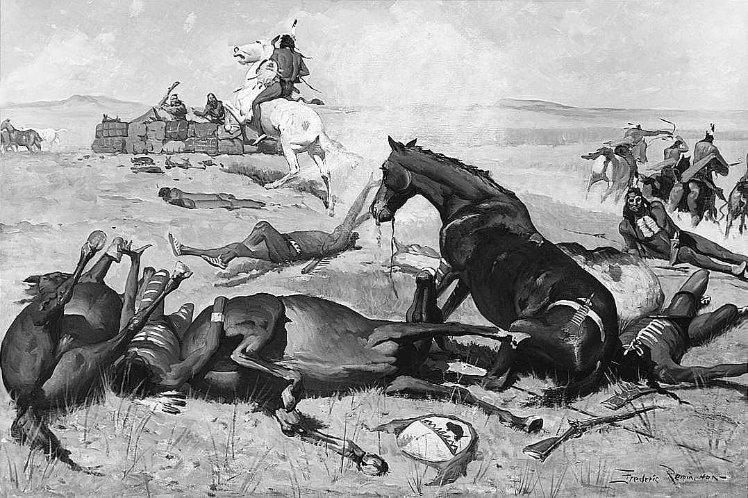 He Rushed the Pony Right to the Barricade