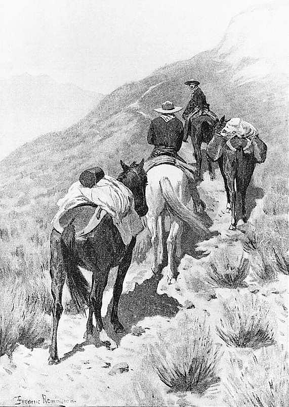 Then He Very Slowly Turned Round in His Saddle and Stared back Steadily at Me. "There