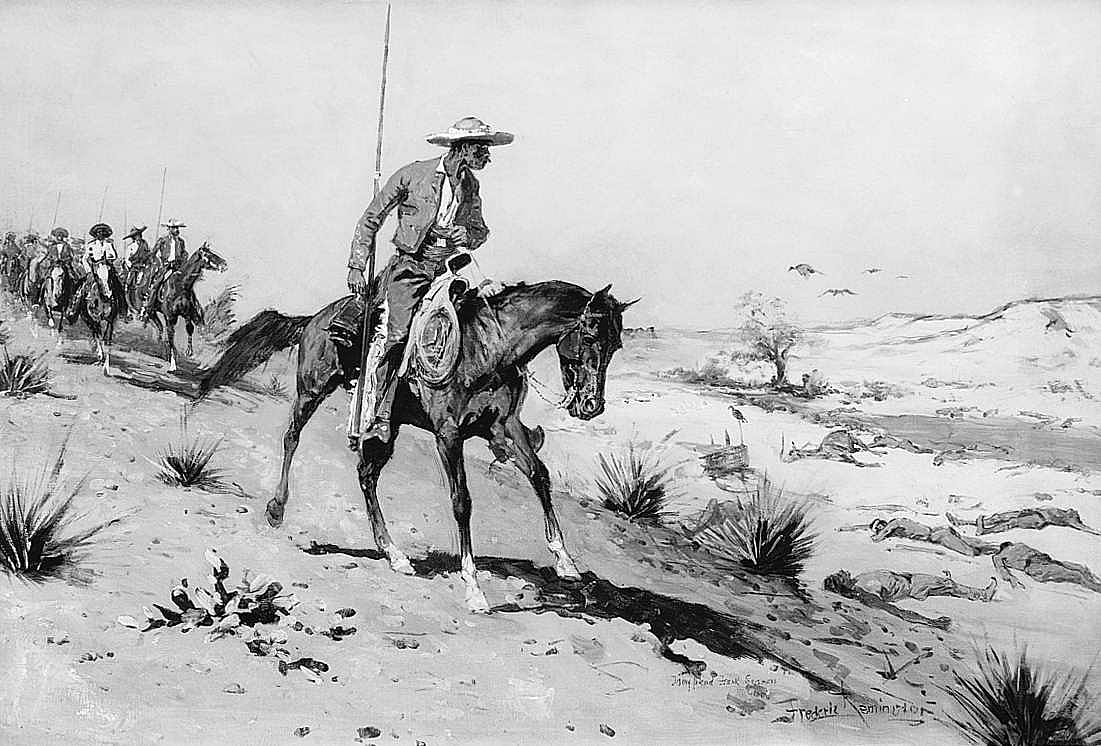 In the Desert--Don Gomez and His Lancers at the Ochoa Spring