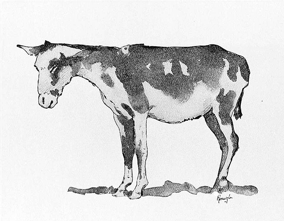 Untitled (Done in the Open, donkey)