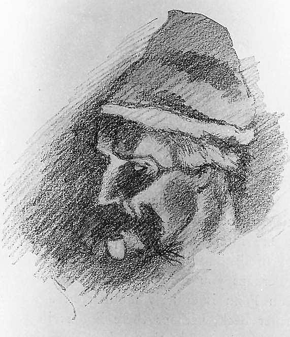 Untitled (Done in the Open, head of French Canadian)