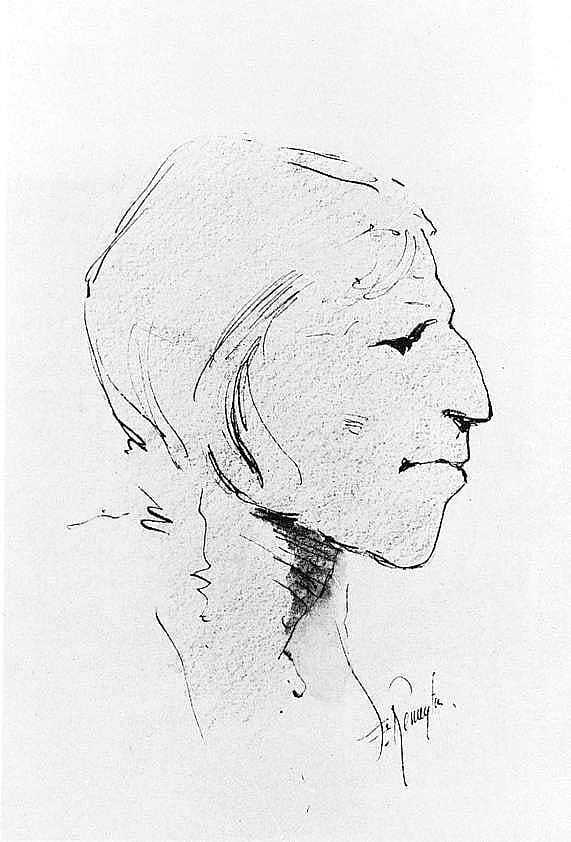 Untitled (Done in the Open, head of Indian)